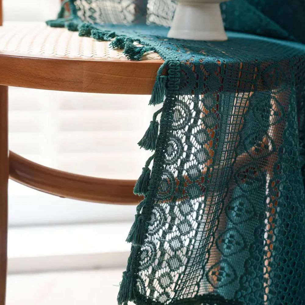 Luminé Crochet Tassel Curtain