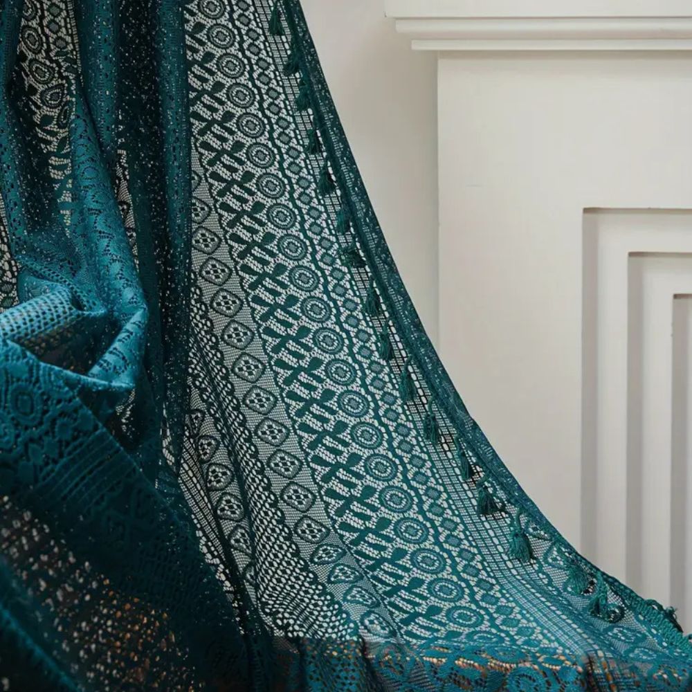 Luminé Crochet Tassel Curtain