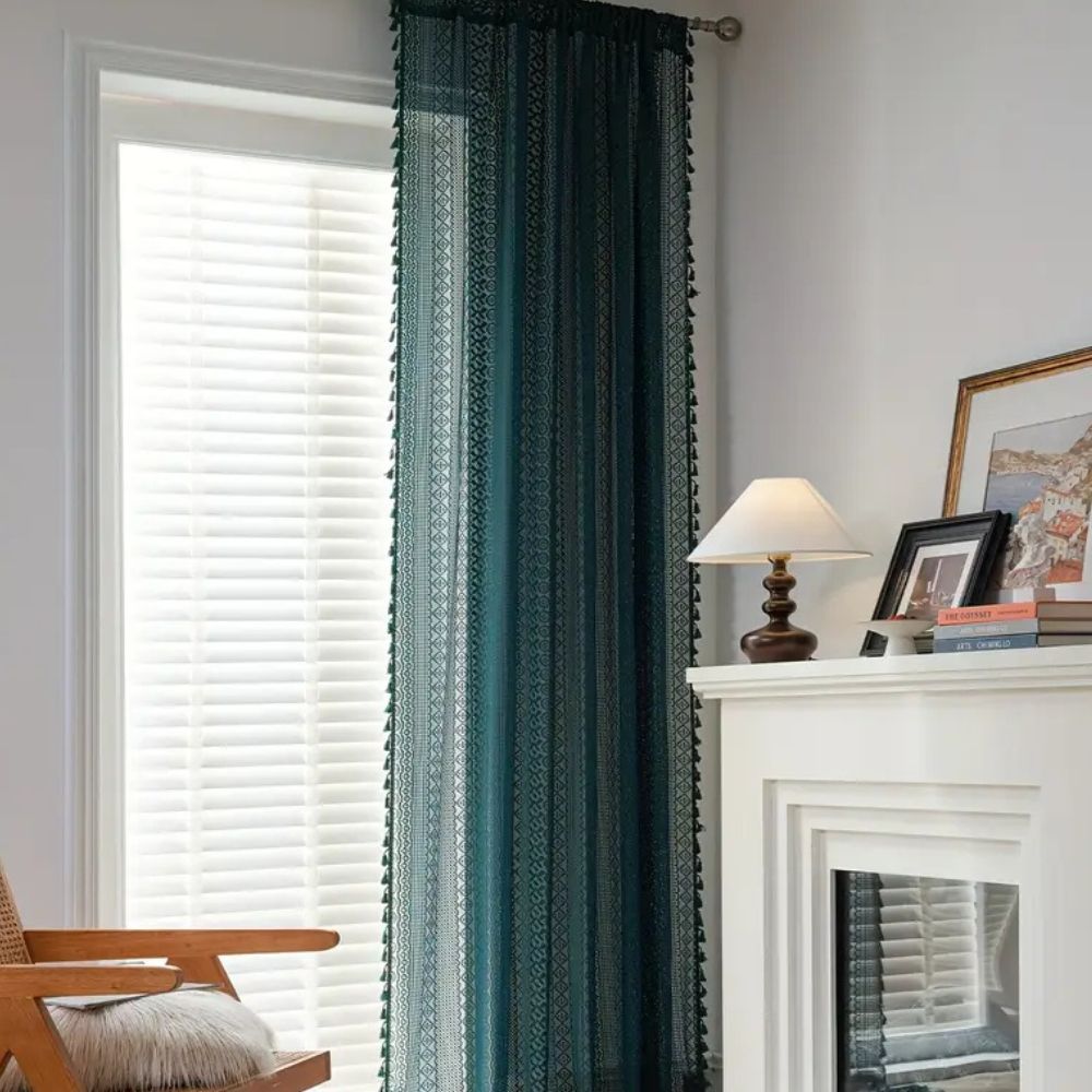 Luminé Crochet Tassel Curtain