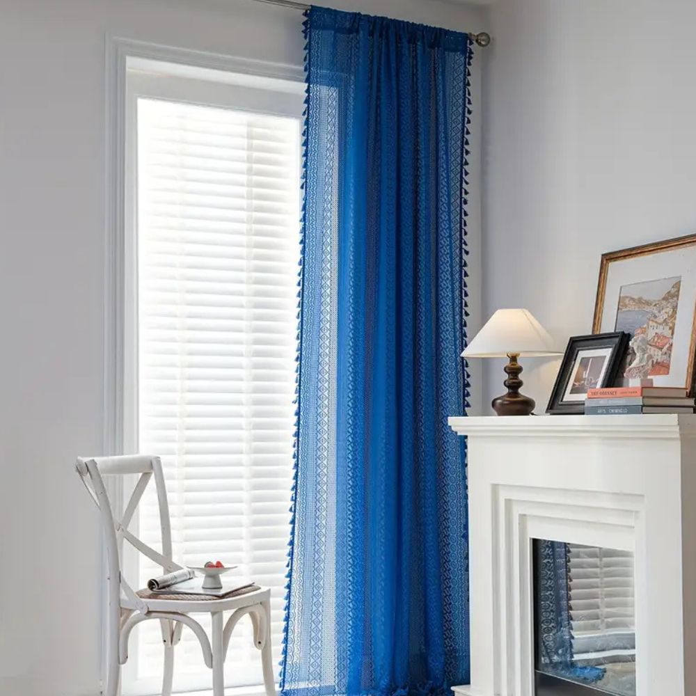 Luminé Crochet Tassel Curtain