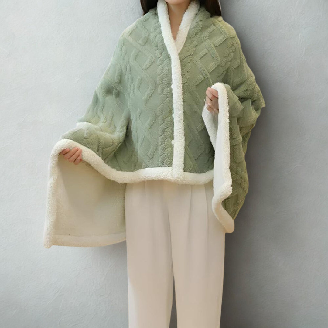 Fluffy Comfort Cloak Blanket