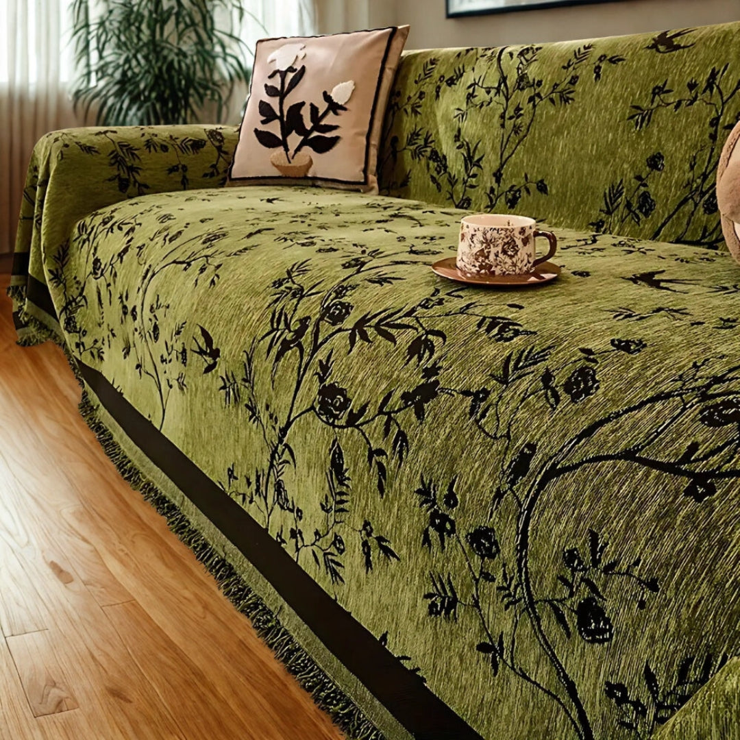 Ormel Elegant Chenille Sofa Cover