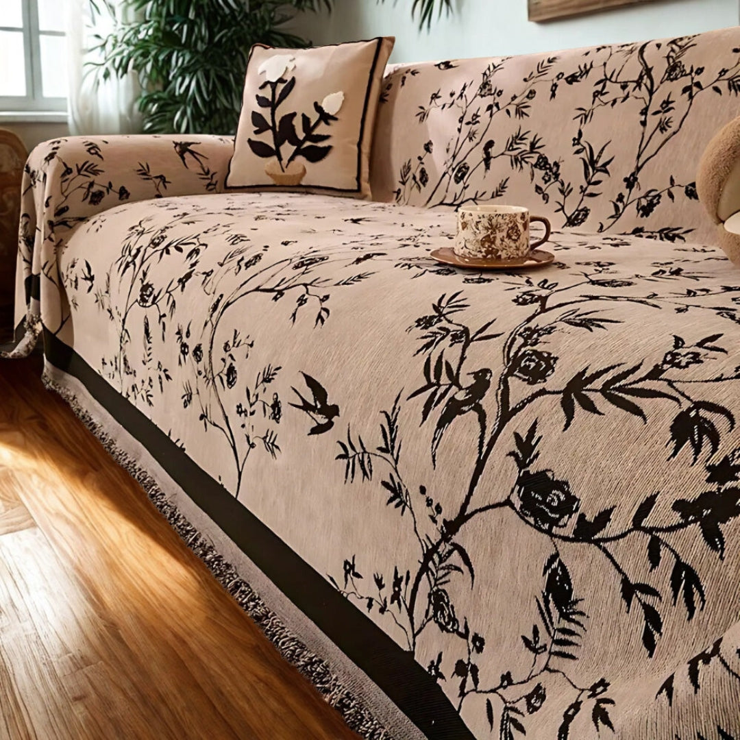 Ormel Elegant Chenille Sofa Cover