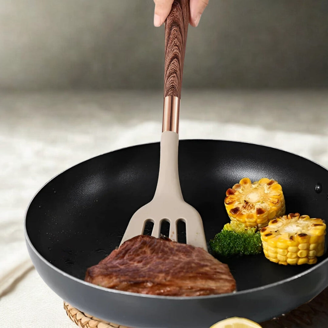 Luxe Silicone Cooking Utensils | 10 Pcs Set