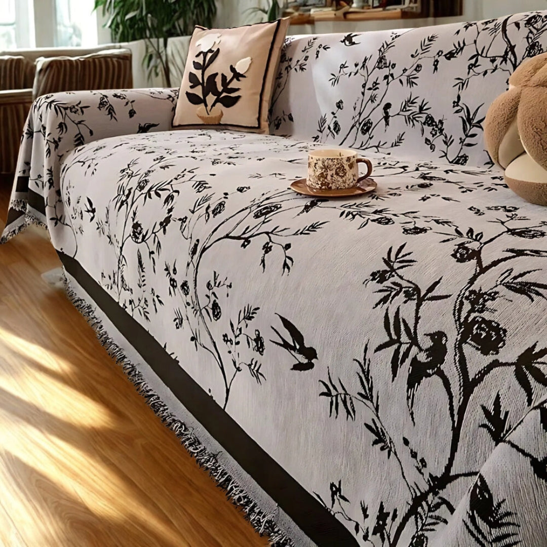 Ormel Elegant Chenille Sofa Cover
