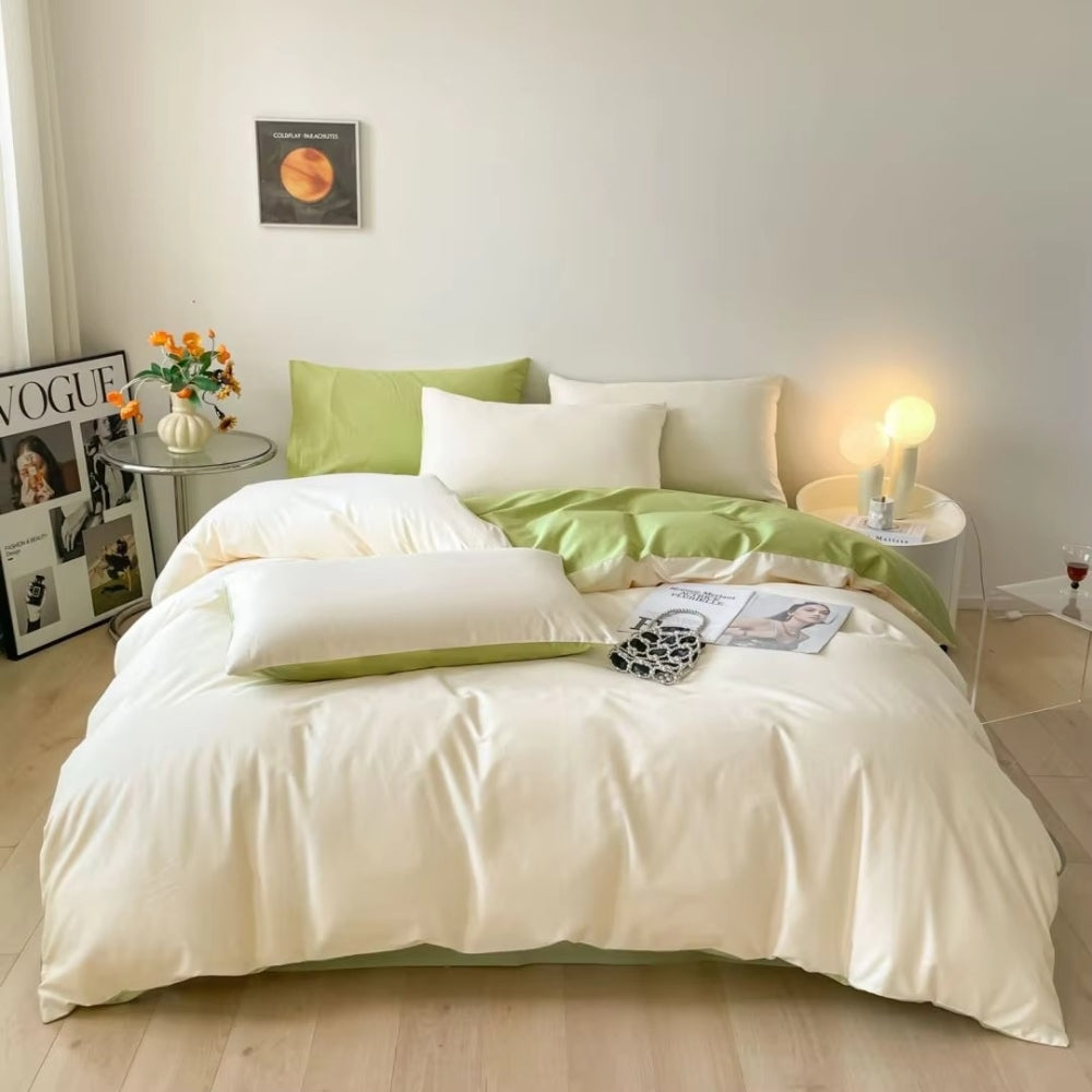 Lustova Cotton Quilt Cover | 3pcs Set