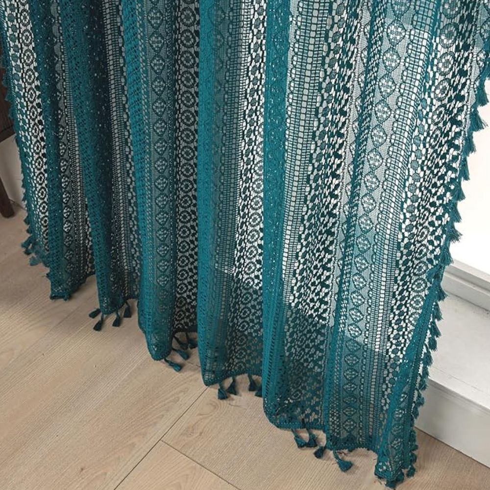 Luminé Crochet Tassel Curtain