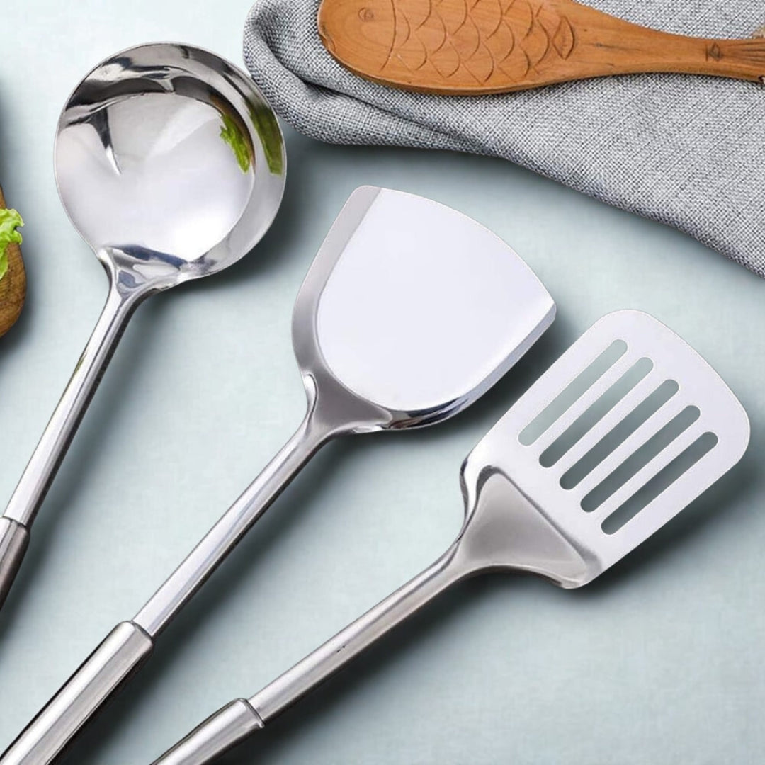 Premium Stainless Steel Cooking Utensils | 5pcs Set