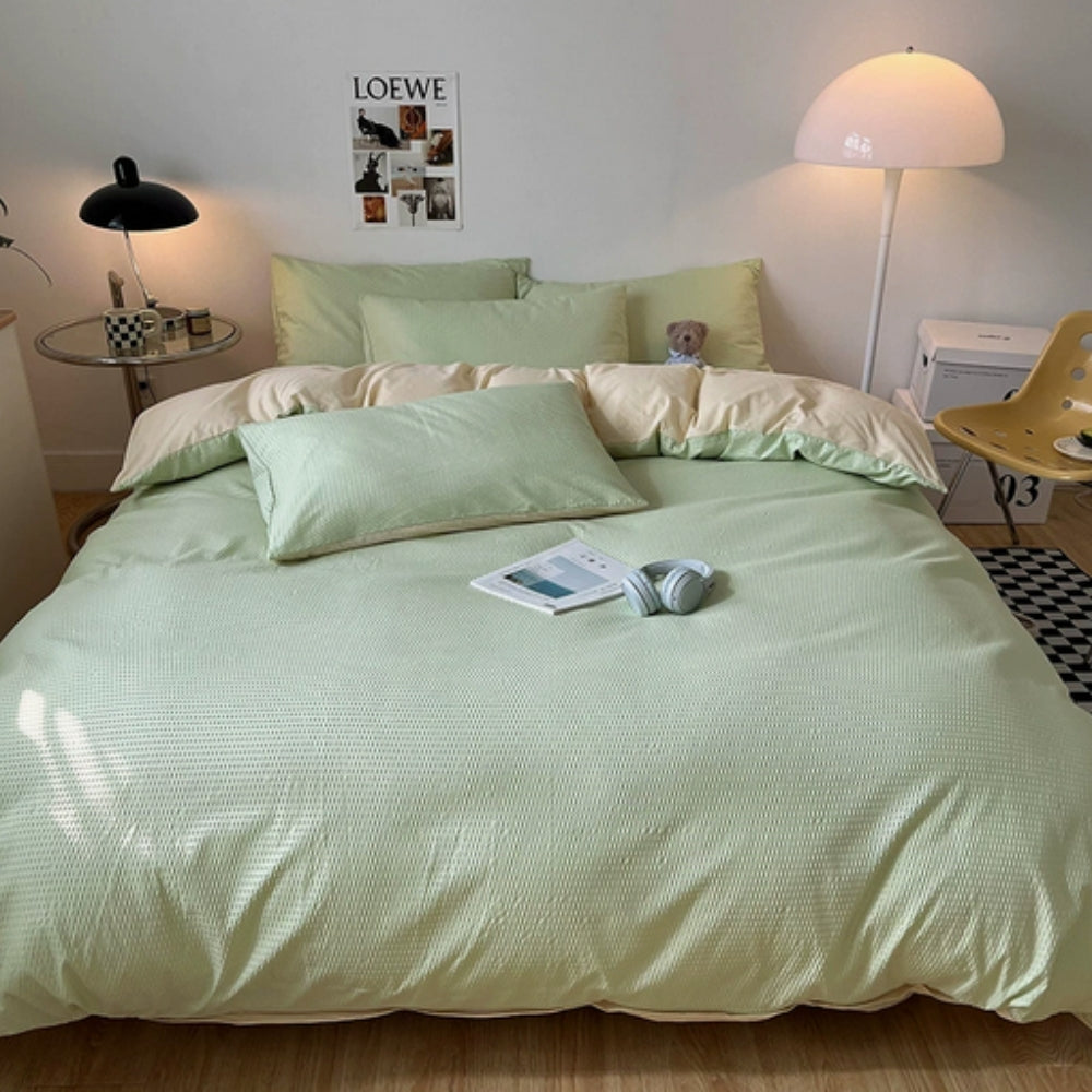 Beaumont Ultra-Soft Waffle Quilt Set | 3pcs Set