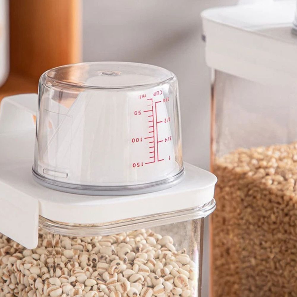 Clear Cereal and Grain Organiser