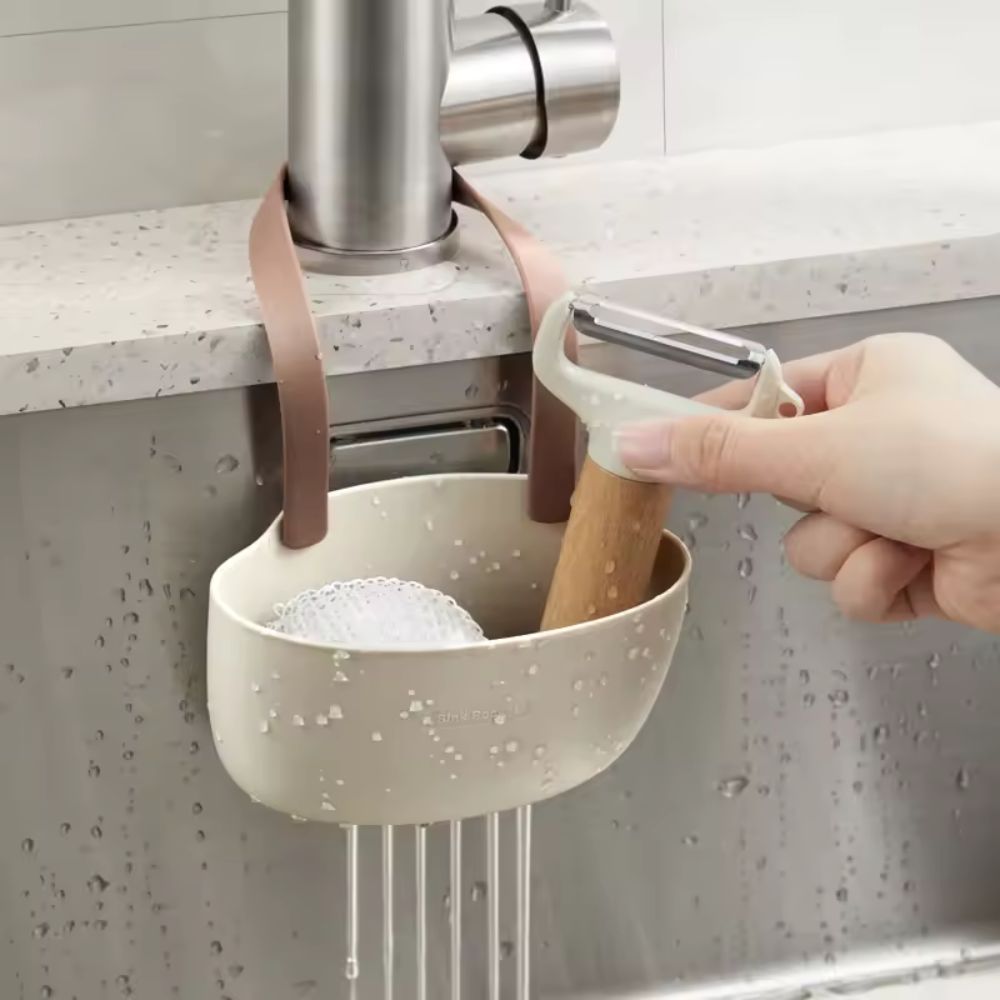 Hanging Silicone Dish Drainer Organiser