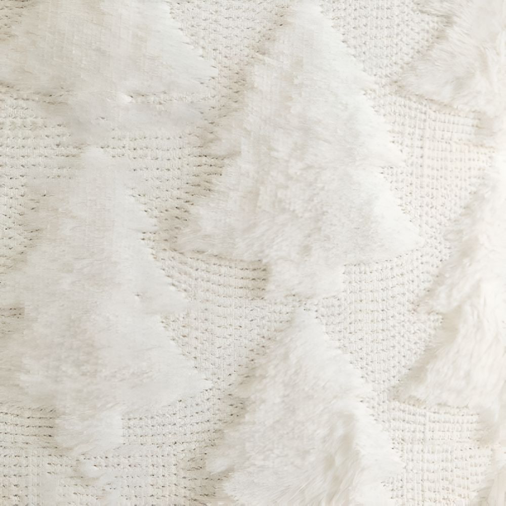Plush Christmas Tree Cushion Cover
