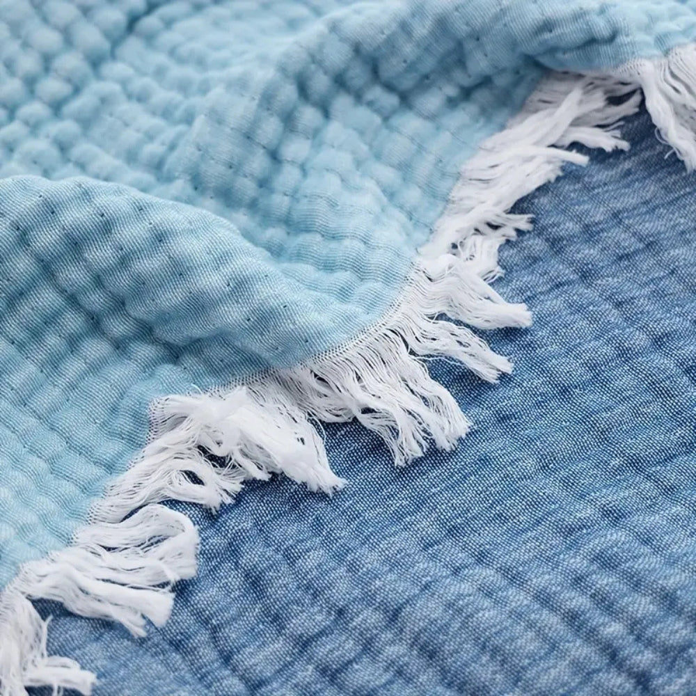 Soft Muslin Breathable Cotton Gauze Blanket